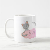 unicat cloud meow mug コーヒーマグカップ (左)