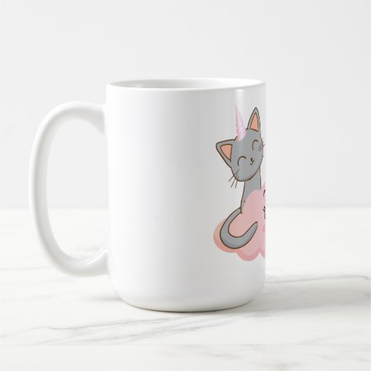 unicat cloud meow mug コーヒーマグカップ (左)