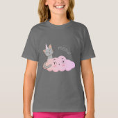 unicat cloud meow tシャツ (正面)