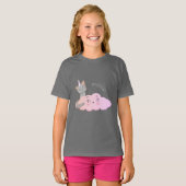 unicat cloud meow tシャツ (正面フル)
