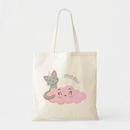 unicat cloud meow toteバッグ トートバッグ