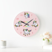 Unicocoの時計(円形) ラージ壁時計 (ホーム)