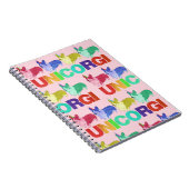 Unicorgiのノート ノートブック (右側)