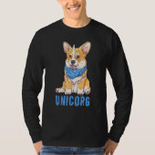 Unicorgi dog   Breed corgi   nice Tシャツ (正面)