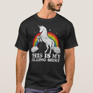 Unicornおもしろいこれは私の殺すヴィンタ動揺してグ Tシャツ