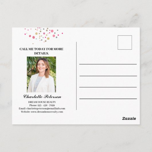 Unicornおもしろいをテーマにした上場実在財団 ポストカード (裏面)