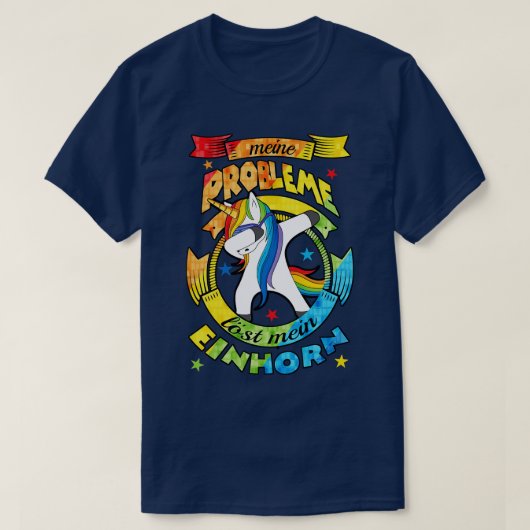Unicornが問題を解決311魔法 Tシャツ (デザイン正面)