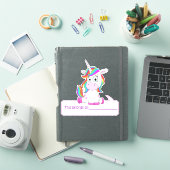 Unicornこの属する – 新学期 シール (iPadカバー)