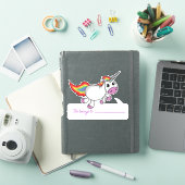 Unicornこの属する – 新学期 シール (iPadカバー)