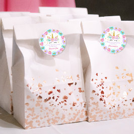 Unicornさん、来ありがとう ラウンドシール