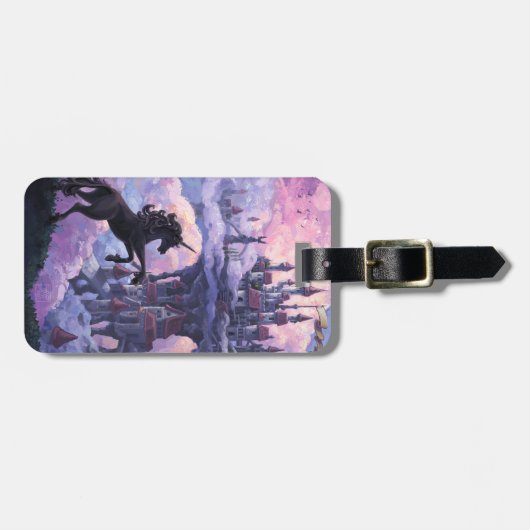 UnicornとCastle in the Clouds ラゲッジタグ (正面横)