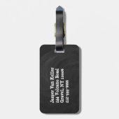 UnicornとCastle in the Clouds ラゲッジタグ (裏面縦)