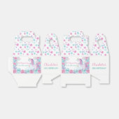 Unicornの好意ボックス、魔法の誕生日パーティー フェイバーボックス (折り畳みなし)