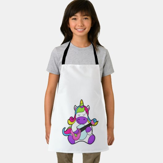 Unicornをギターとミュージシャンとして エプロン (インサイチュ)