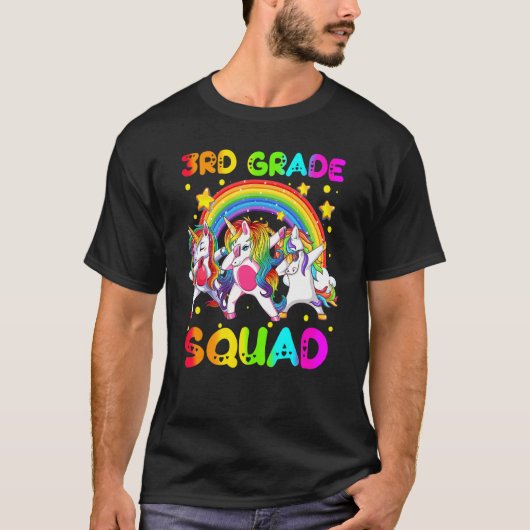 UnicornをSchoに戻す第3級分隊 Tシャツ (正面)