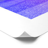 Unicornカスタム抽象芸術オーバーレイ付き写真7 ポスター (角)