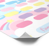 Unicornキッズチャート |報酬グラフ子供へ ポスター (角)