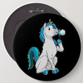 Unicornシャボン玉 缶バッジ (正面&裏面)