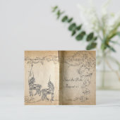 Unicornストーリーブック日付を保存 案内ポストカード (スタンド正面)