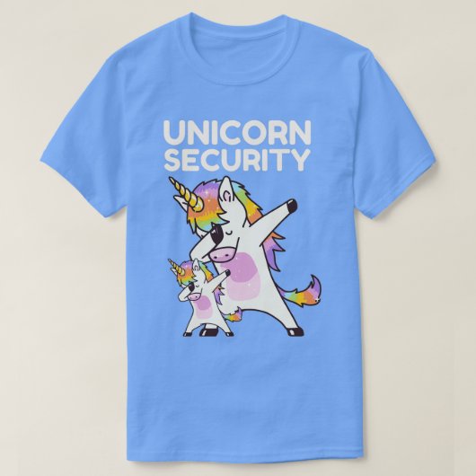 Unicornセキュリティの親クラシックのコピー Tシャツ (デザイン正面)