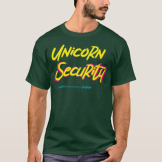 Unicornセキュリティコピー1 Tシャツ