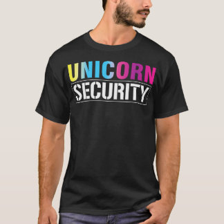 Unicornセキュリティマッチングファミリー Tシャツ