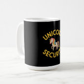 Unicornセキュリ保ティ:魔法セーフとTouch コーヒーマグカップ (正面左)