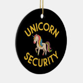 Unicornセキュリ保ティ:魔法セーフとTouch セラミックオーナメント (右)
