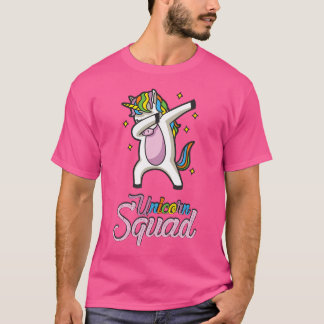 UnicornチームDabbing Unicornヒップホップポーズ Tシャツ