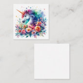 Unicornノートカード ノートカード (正面/裏面)