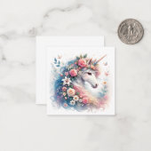 Unicornノートカード ノートカード (正面/裏面インサイチュ)