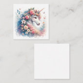 Unicornノートカード ノートカード (正面/裏面)