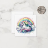 Unicornノートカード ノートカード (正面/裏面インサイチュ)