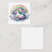 Unicornノートカード ノートカード (正面/裏面)