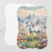 Unicornノートカード ノートカード (正面/裏面)