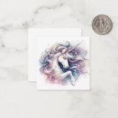 Unicornノートカード ノートカード (正面/裏面インサイチュ)