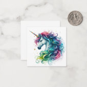 Unicornノートカード ノートカード (正面/裏面インサイチュ)