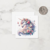 Unicornノートカード ノートカード (正面/裏面インサイチュ)
