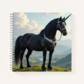 Unicornハードカバー ノートブック (正面)