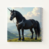 Unicornハードカバー ノートブック (裏面)