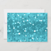 Unicornバースデーパーティ招待状写真 招待状 (裏面)