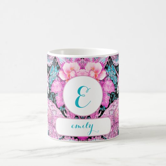 Unicornパーソナライズされたのファンタジーギフト コーヒーマグカップ (中央)