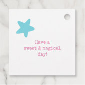 Unicornパーティー フェイバータグ (裏面)