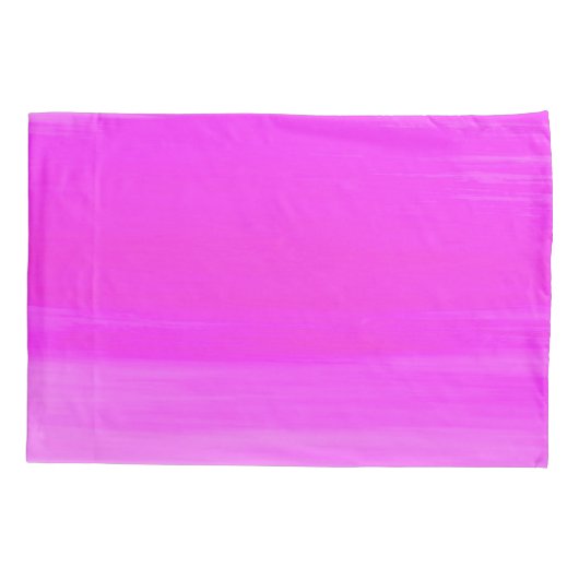 Unicornピンク紫色の名前女の子 枕カバー (裏面)