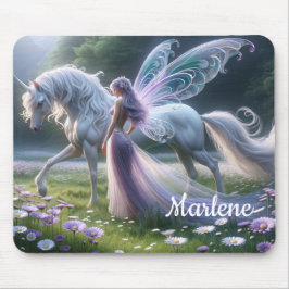 Unicornファンタジーマウスパッド マウスパッド