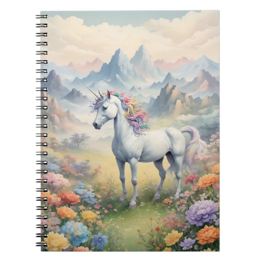 Unicornフォトノートブック ノートブック (正面)