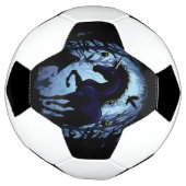Unicornブラック魔法フェアリーinダークフォレスト サッカーボール (回転)