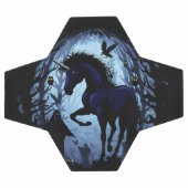 Unicornブラック魔法フェアリーinダークフォレスト サッカーボール (フラット)