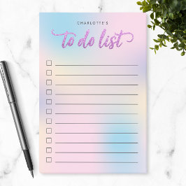 Unicornミックスパターフェイクン紫のグリッター一覧へ ポストイット