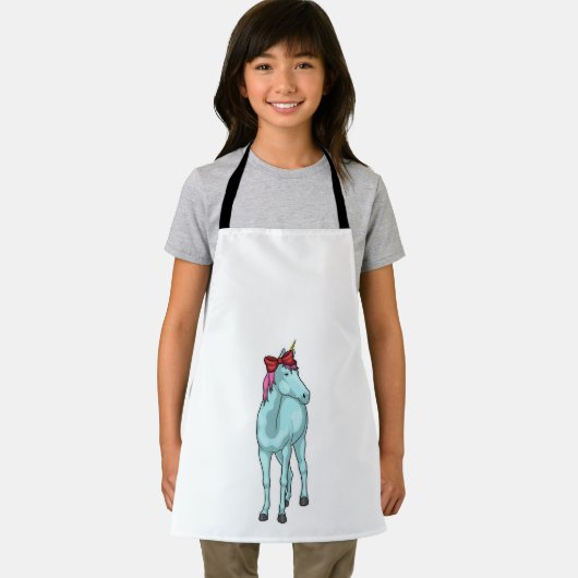 Unicornリボン エプロン (インサイチュ)
